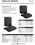 Body Armor Side Plates- Level IV (26227-26228)